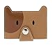 Produktbild balvi - Zoo-Wallet. Kartenhalter für 5 Kreditkarten in Form eines Hundes. Farbe: braun. Lustige Mini-