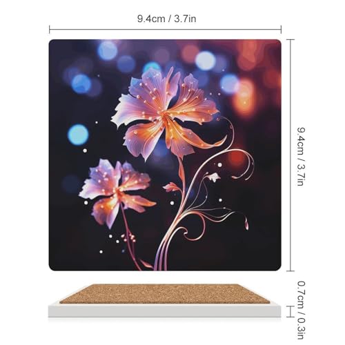 Dessous de verre floraux pour décorer votre salon et votre cuisine pendant vos apéritifs - 3