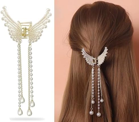 ANNACREATIONS 1 Pcs Metal Hair Claw Jaw Clamp Clips, Style 1