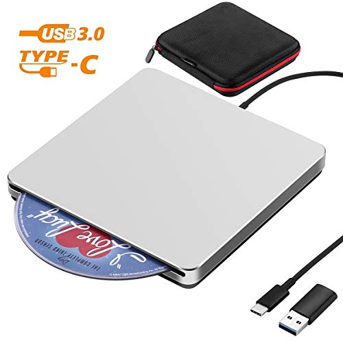 NOLYTH External DVD CD Drive USB C Superdrive DVD/CD +/-RW ROM Player Burner