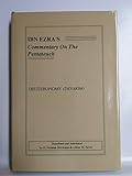 Ibn Ezra's Commentary on the Pentateuch: Deuteronomy (Devarim)
