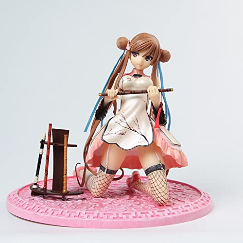 Handmade Removable 17CM Alphamax Skytube Chun Mei Jin Lian T2 Art TONY Beautiful Girls Anime Replaceable With Accessories Kneeling PVC Action Figure Model Desktop Collectible Decoration Statue Toy Gif