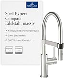 Villeroy & Boch Steel Expert Compact grifería de cocina, acero inoxidable