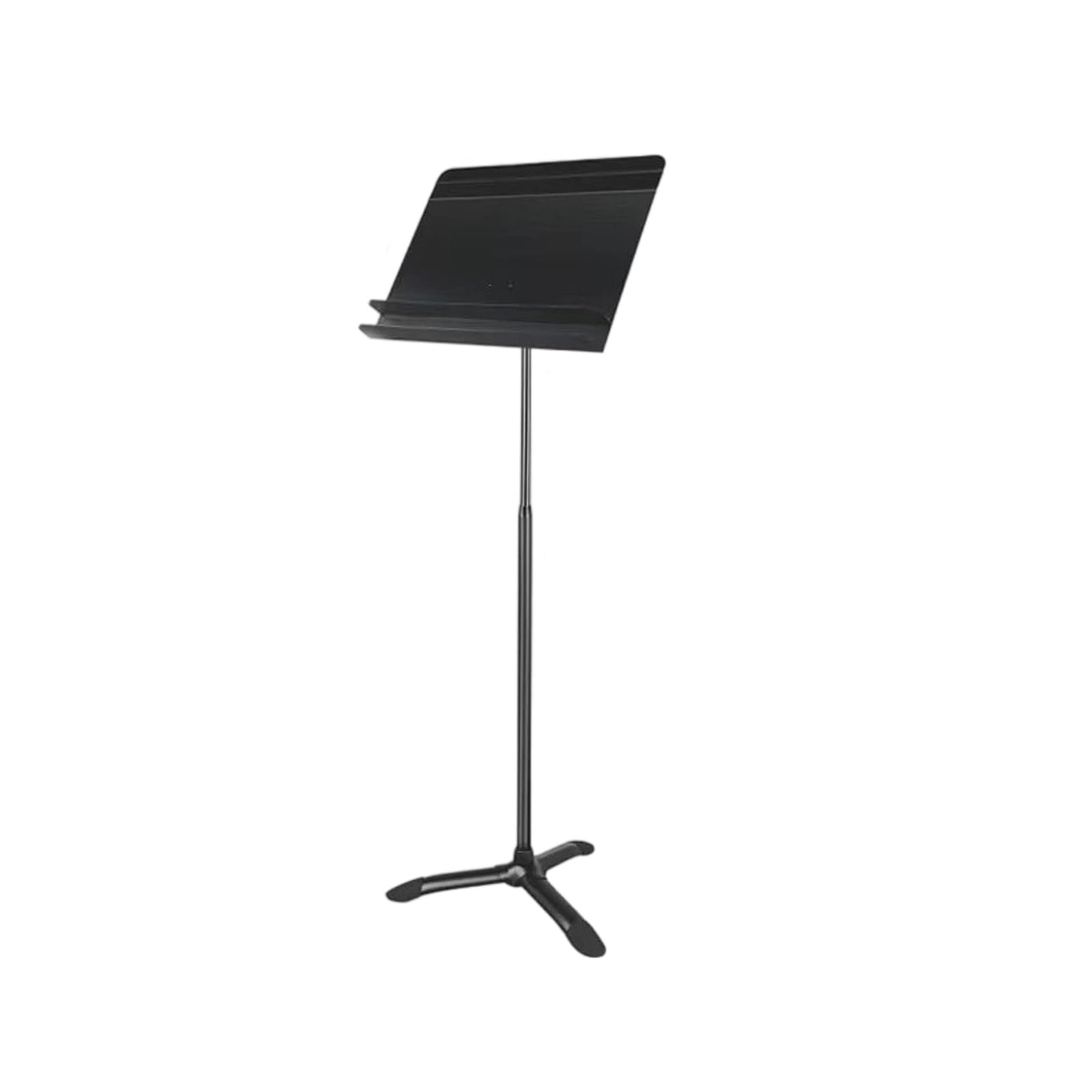 Atril Partituras Plegable Atril Música Soporte para Escenario, Ensayos, Altura 980-1520 Mm, Doble Capa