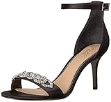 Jewel Badgley Mischka Women's Alana Sandal, Black, 8.5 Medium US