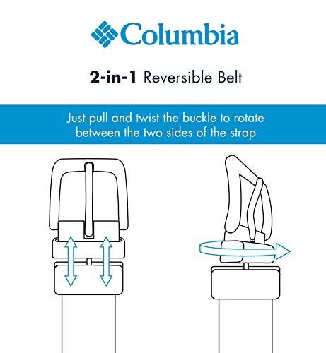 Columbia Boys' Reversible Belt- Casual And Dress For School #TOP6