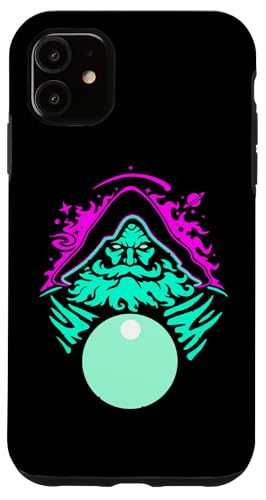 Pondering My Orb Wizard Ponders �}�W�J���t�@���^�W�[ �R�Y�~�b�N�{�[�� �X�}�z�P�[�X iPhone 11 �p