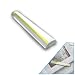 MagniPros 2X Magnifying Bar Magnifier Ruler with Guide Line(so You Won't Miss a line) Ideal for Reading Small Prints and Document