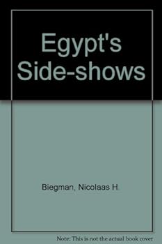 Paperback Egypt's Side Shows Book