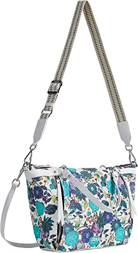 Desigual Bols_eterea Blue Li, Sac à Main Femme, Bleu, Taille Unique