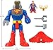 Fisher-Price Imaginext DC Super Friends Superman Toy Insider & Exo Suit 12-Inch Robot with Lights & Sounds for Kids Ages 3+ Years