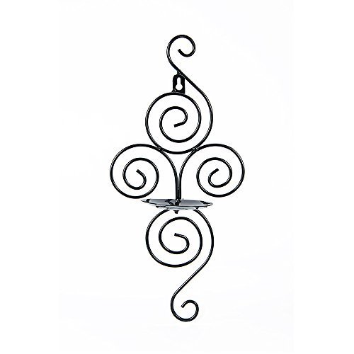 Meshela 2 portacandele da parete, portacandele in