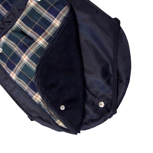 Abrigo para perros SELA Nobby ropa de abrigo verde oscuro 26cm 3