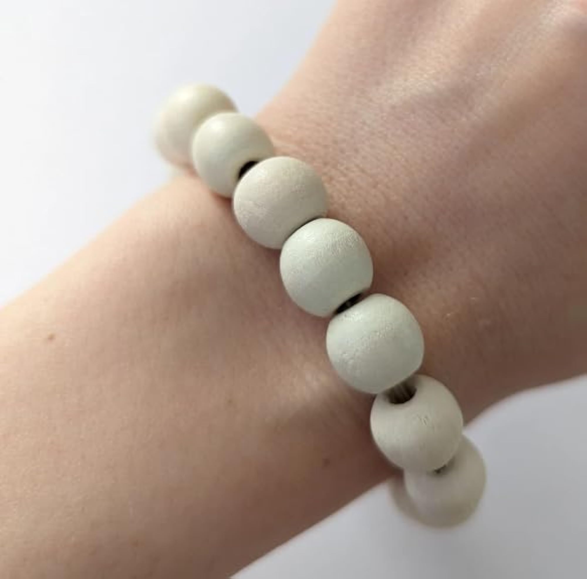 Natural Basil Beads Tulsi Bracelet, Certified