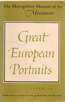 Paperback Great European portraits (Metropolitan Museum of Art) Book