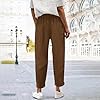Womens Corduroy Pants Fall Fashion High Waisted St... #2