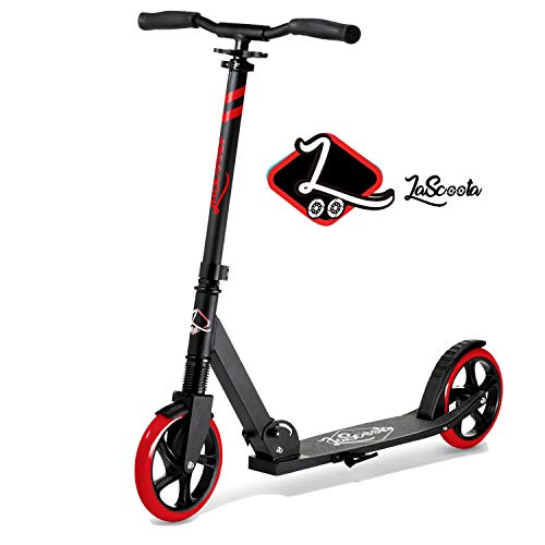 Lascoota Scooters for Kids 8 Years and up - Quick-Release Folding System