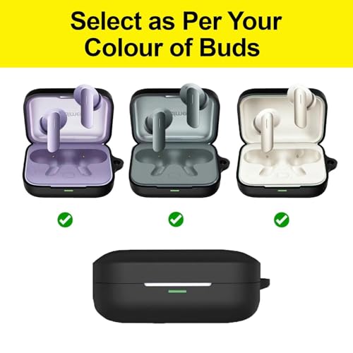 Image of Soft Silicone Case Cover Compatible for Realme Buds Air 7 | 7 Pro (Frog)
