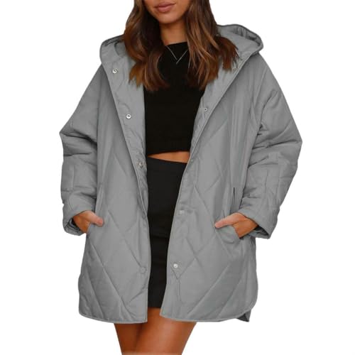 Veste d'hiver femme JXQXHCFS finis les manteaux lourds avec ce vêtement chaud matelassé
