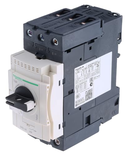 Disyuntor Magnético Schneider GV3L40 Evita Averías en Motores con Conexión Everlink de 40 A