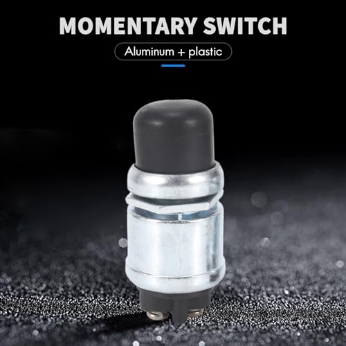 image for XILENY car Part 50A 12V Waterproof Car Boat Track Switch Push Button H