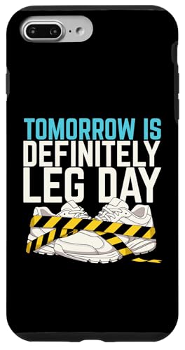 Tomorrow Is Definely Leg Day �t�B�b�g�l�X �X�N���b�g �W�� �S�[�� �X�}�z�P�[�X iPhone 7 Plus/8 Plus �p