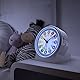 Cander Berlin MNU 1009 S Kinderwecker Wecker Kinder lautlos geräuschlos blau Lernuhr Kinderuhr Licht Snooze Tischuhr Beleuchtung geräuscharm Schlummer