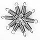 GUNGY Zugfedern mit Haken Edelstahl Zugfeder Spannfeder 35mm Außendurchmesser 10mm Drahtdurchmesser 1,6 mm Maximale Zugkraft 7,90kg 1,6x10x35mm 10 Stück