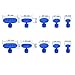 WHDZ Paintless Dent Repair Tool 78pcs Puller Tabs Plus Glue Pulling Tabs Automotive Car Body Dent Remover Tool Glue Puller Sets Tabs