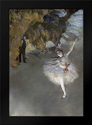 The Star 18x24 Framed Art Print by Degas, Edgar