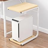 Matériaux épais et charge encastrée : ce support de bureau est conçu avec des matériaux épais et dispose d'embouts lisses et sans bavure pour une manipulation sûre. Avec une charge allant jusqu'à 25 kg, il fournit un support fiable pour les ordinateurs de bureau et les imprimantes, ering stabili et lonvi dans votre worpace.