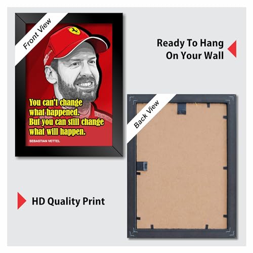 Image of PAPER PLANE DESIGN PPD Motivational Quotes Wall Framed Posters, Office Wall Decor, Inpirational Wall Frames. Large Frames with Quotes. (MDF PRINTS, D) (MDF POSTERS)