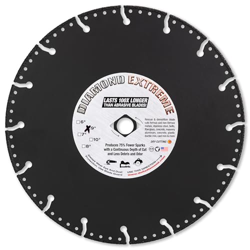 Delta Diamond Extreme 9 Inch Cut Off Wheel