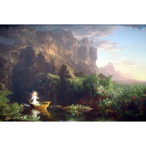Impression d'art haute définition sur toile Thomas Cole peinture grand format luxe