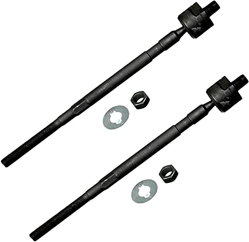 Image of Detroit Axle - 6pc Front End Control Arms Kit for 1996-2000 Hyundai Elantra, 1997-2001 Tiburon, 2 Lower Control Arms w /Ball Joints 4 Inner & Outer Tie Rod End Links 1998 1999 Replacement