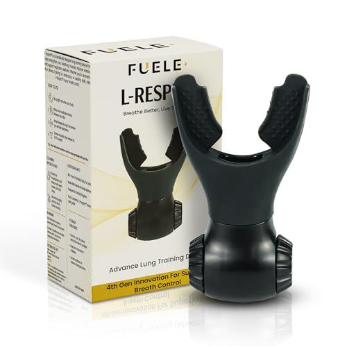 FUELE+ L-RESPRA Advanced Lung Training Device, 4th Generation Breath Control