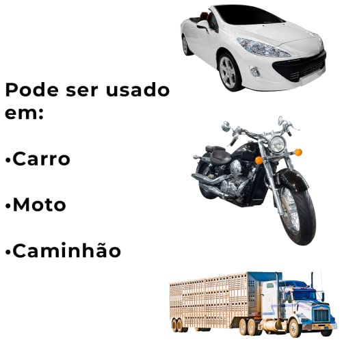 Cabo Para Chupeta Automotiva Bateria Transferência De Carga Veicular De 500 AMP De 2 Metros Transmis
