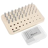 Ultrassist 45-Hole Wooden Pegboard for Occupational Therapy, Fine Motor Skills & Hand Dexterity Training, Includes 45 Metal Pegs, Ideal for Stroke, Brain Injury, Elderly Rehab & Hand Therapy