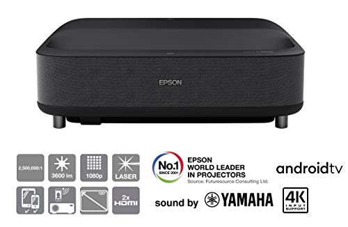 epson ehls300b android tv edition noir vidéoprojecteur laser ultra courte focale