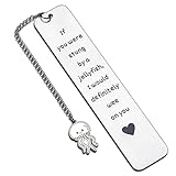 Best Friend Gifts Bookmark for Friend Women Funny Friendship Gifts for Sister Bestie BFF Best Friend