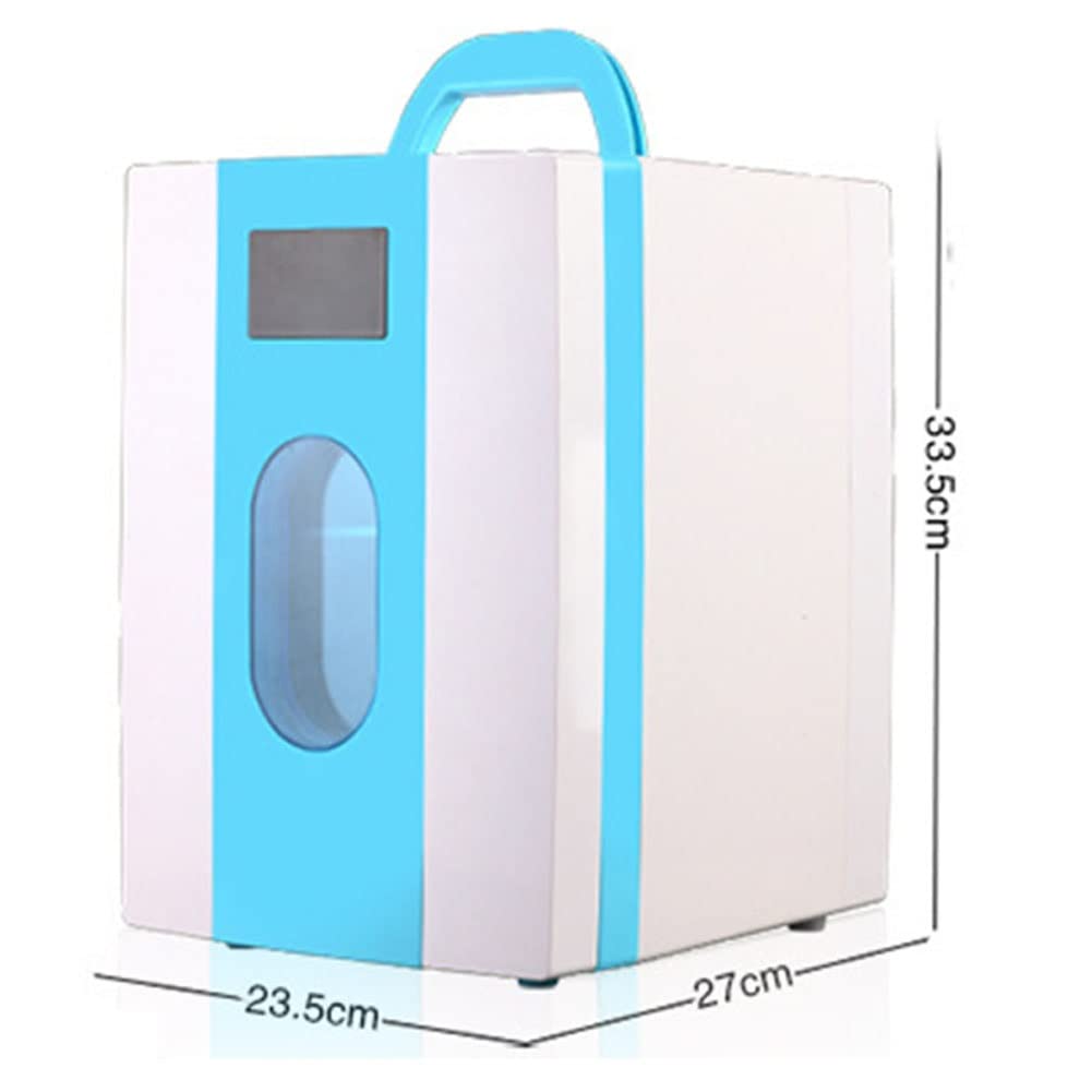 10L Mini Frigo Con Finestra, Freddo/Caldo Per Auto E Casa AC/DC