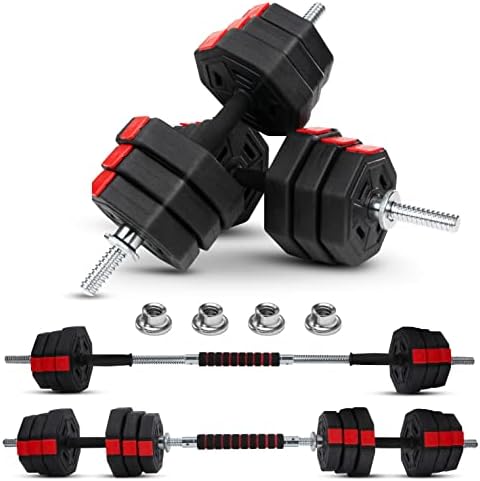 Yes4All Cement Adjustable Dumbbell - 44lbs