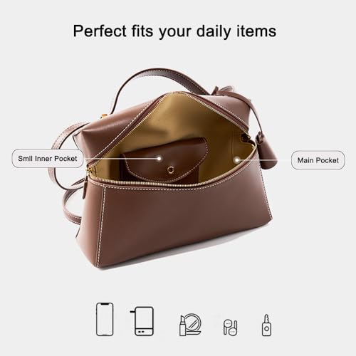 Sac à main de créateur Rejolly en cuir de luxe avec poignée élégante - 6