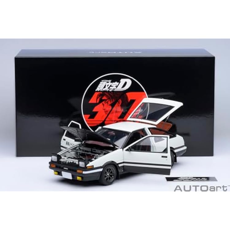 AUTOart 78787 1/18 Toyota Sprinter, Torino (AE86), Initial D, Project D, Final Version