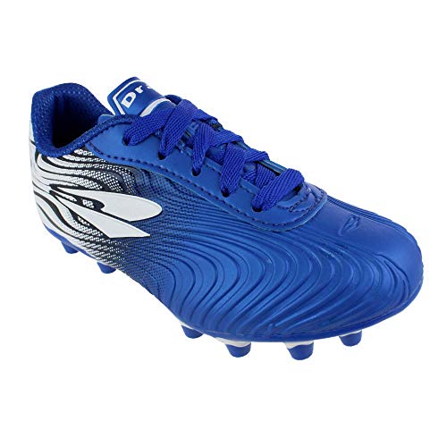 Chuteira Campo Dray Topfly X2 Infantil - Azul/Branco