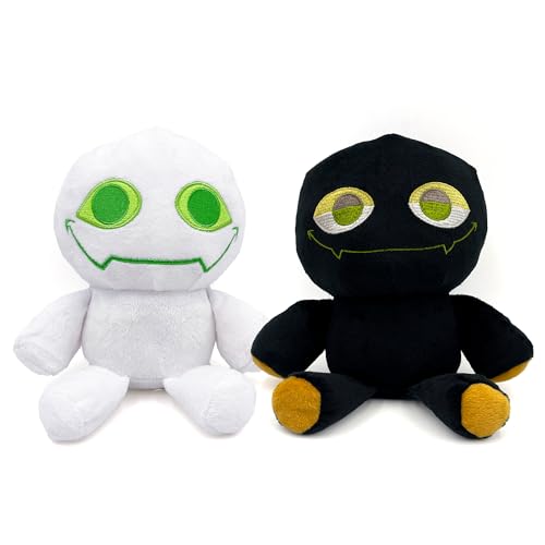 Adenzai Slap bob Battle Plush (Black - White)