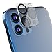 Produktbild UTECTION 2X Kamera Schutzglas für iPhone 12 Pro - Perfekte Anbringung Dank Schablone - Volle Abdeckung - Kamera Glas Full Cover Anti Kratzer - Flexible Glasfolie - Schutzfolie Panzerfolie