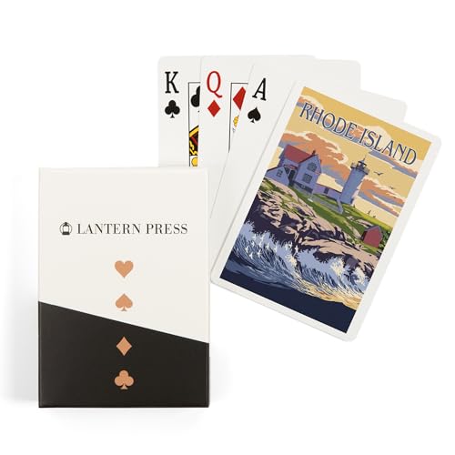 Baraja de 52 cartas tamaño póker Rhode Island