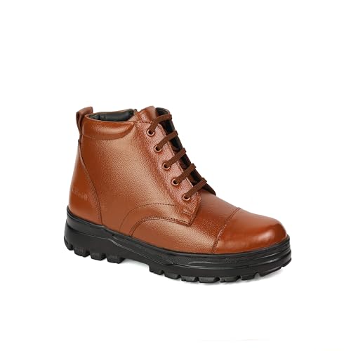 Image of XHUGOY COMBAT POLICE DMS WARDI BOOT IN BLACK|TAN