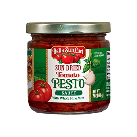 Bella Sun Luci Sun Dried Tomato Pesto Sauce with Whole Pine Nuts Cover